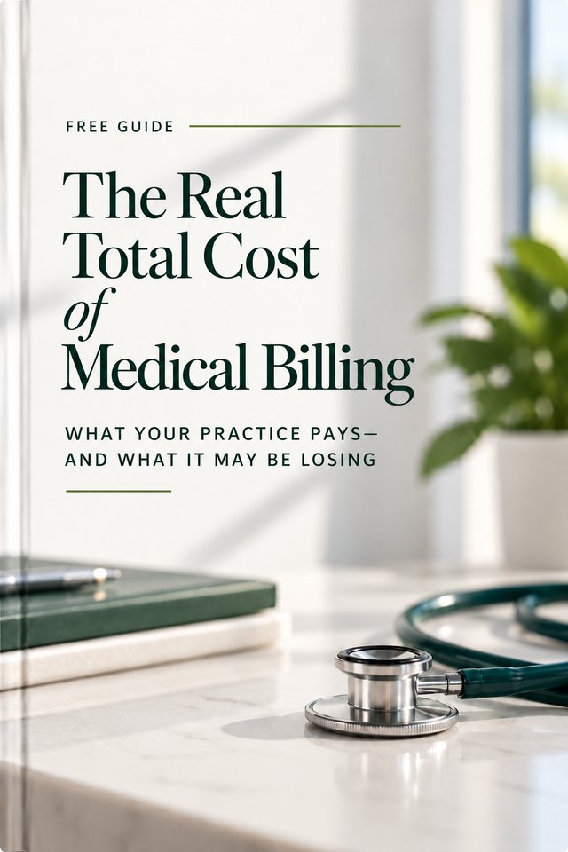 Cover of the guide The Real Total Cost of Medical Billing